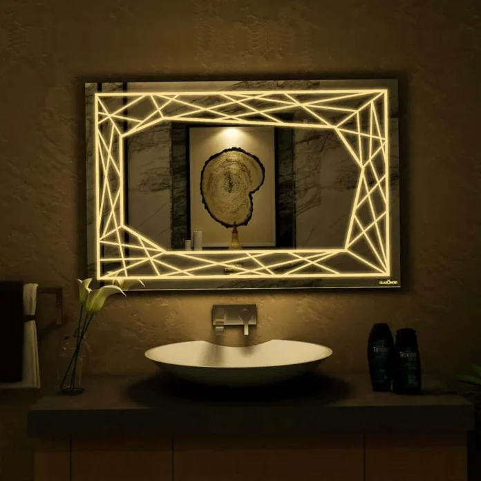 Smart Touch LED Mirror D-11: A Futuristic Addition to Your Home