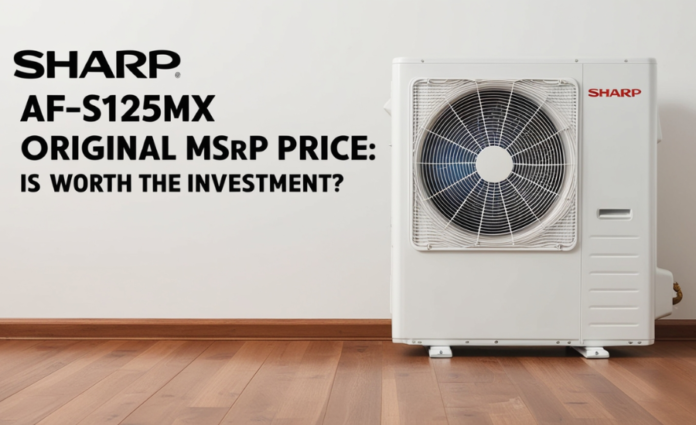 Sharp AF-S125MX: MSRP Price and Features