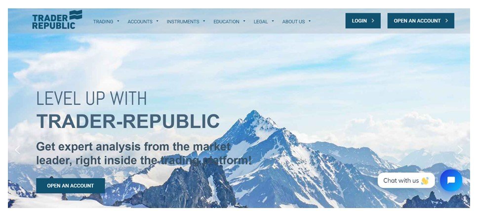 TraderRepublic homepage